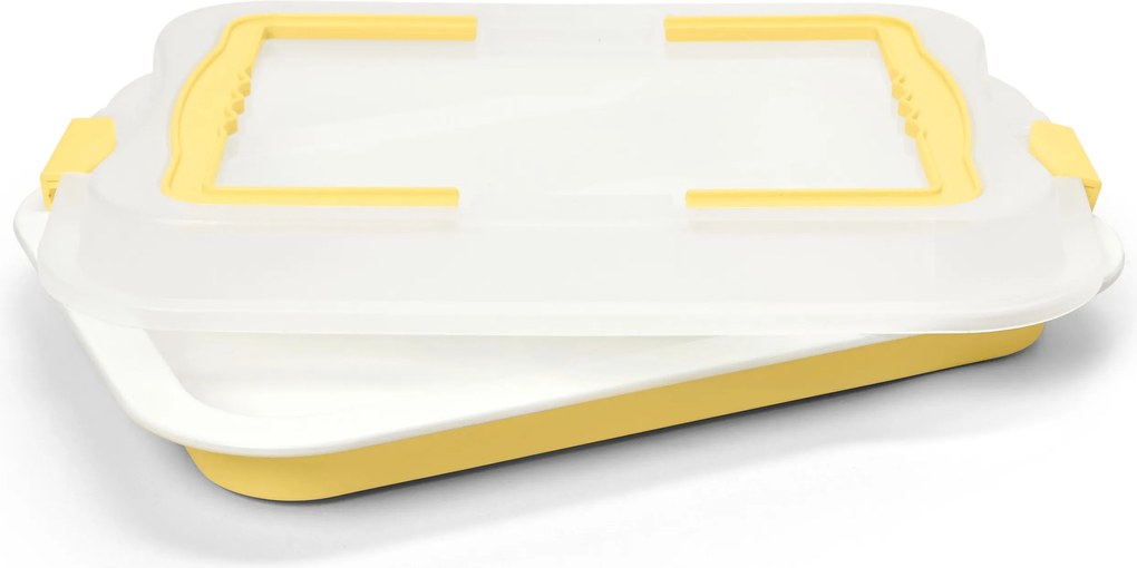 Plech na pečenie s vekom na prenášanie