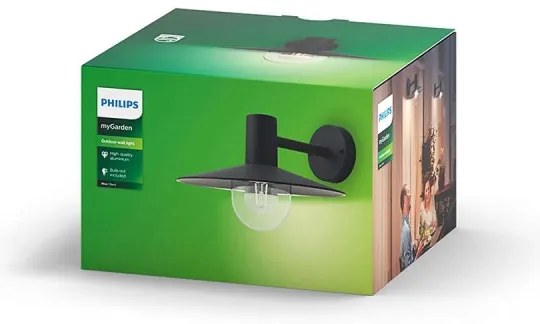 Philips 17382/30/PN - Vonkajšie svietidlo MYGARDEN SKUA 1xE27/42W/230V IP44