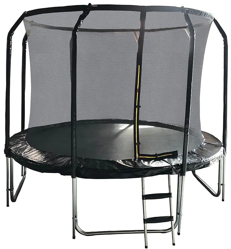 Trampolína COMFORT s rebríkom 305cm čierna