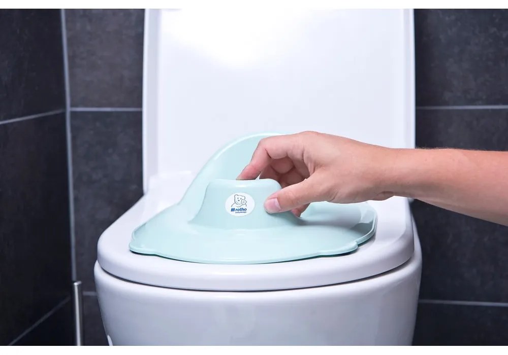 Tyrkysové detské WC sedadlo TOP – Rotho