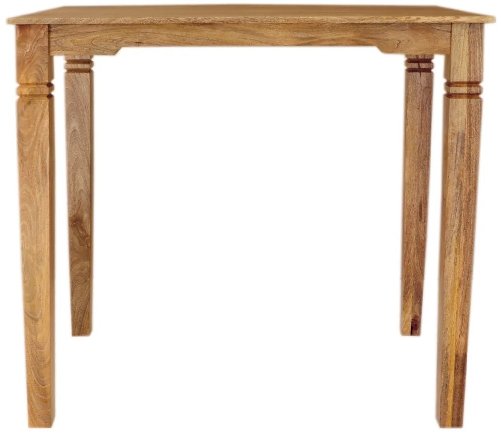 furniture-nabytek.cz - Barový jídelní stůl z masivu mango 80x110x80