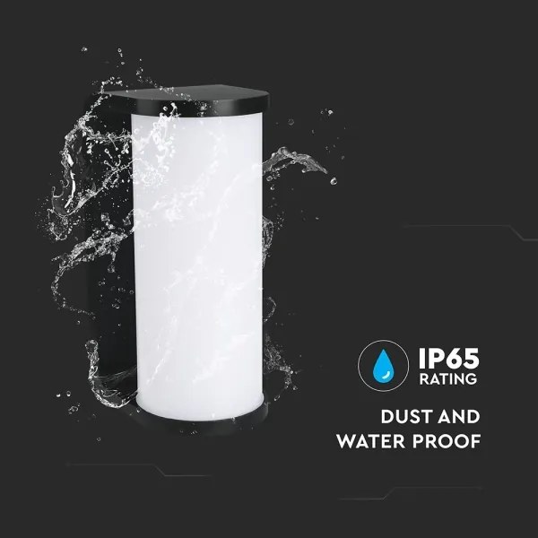 LED Vonkajšie nástenné svietidlo LED/12W/230V 3000/4200/6500K IP65 čierna