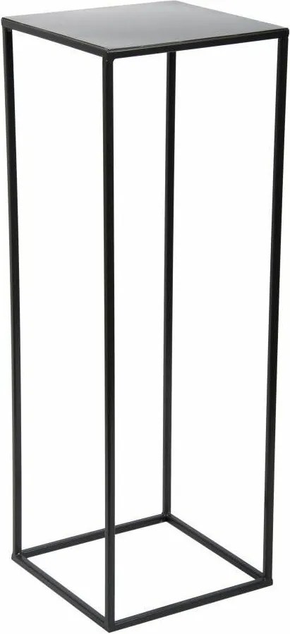 STOJAN NA KVETINÁČ SIMPLE 70X24X24 CM ČIERNA
