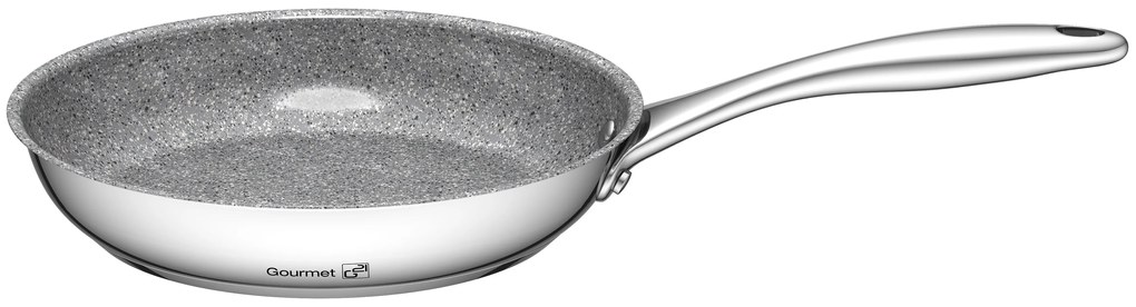 G21 Panvica Gourmet Miracle 28 cm s pokrievkou, nerez/greblon