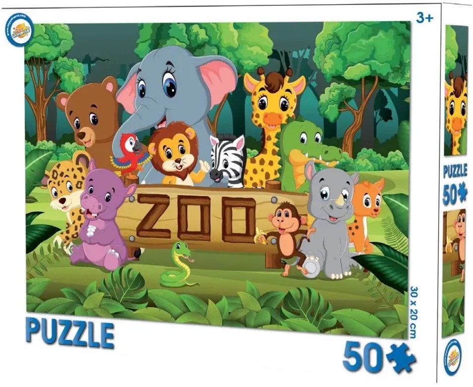 Puzzle ZOO - 50 dielikov