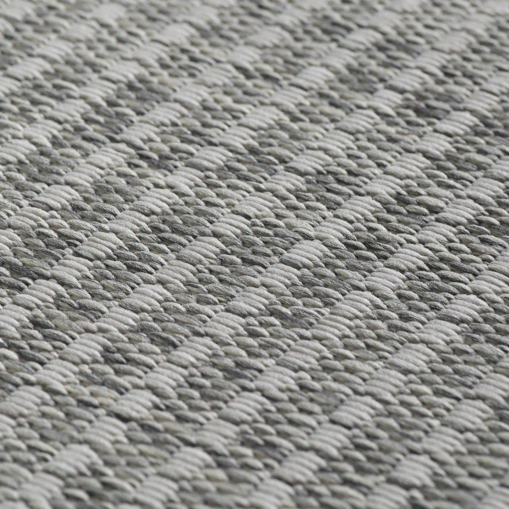 Ayyildiz, Koberec behúň Giza 1410 Grey, 80x250, šedá, chodba / predsieň