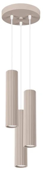BRILAGI - LED závesný luster CRESTO 3xGU10/10W/230V taupe
