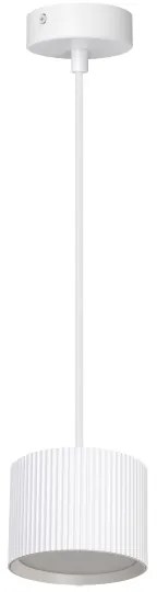 BRILAGI - LED Závesné svietidlo na lanku STRIPY 1xGX53/15W/230V pr. 82 mm biela