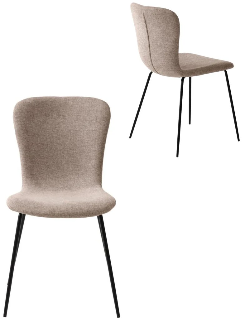 Jedálenská stolička Delta (42563104), čalúnená