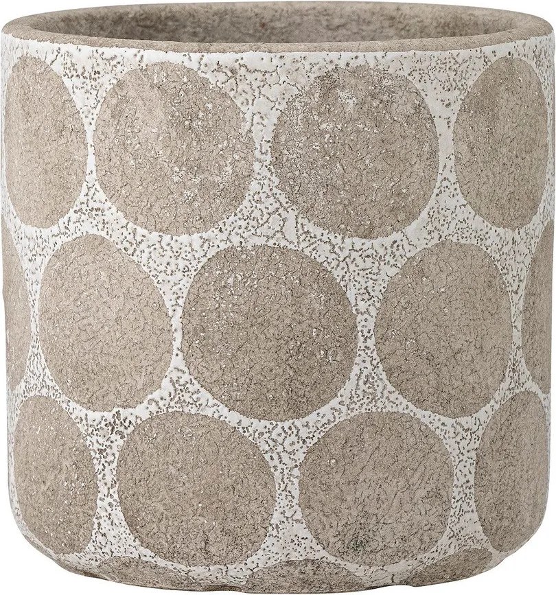 Terakotový ručne vyrobený obal na kvetináč ø 12 cm Felan – Bloomingville