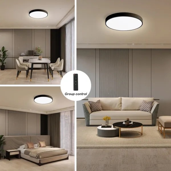 Brilagi-LED Stmievateľné svietidlo POOL SMART LED/48W/230V 40 cm Wi-Fi Tuya+DO čierne