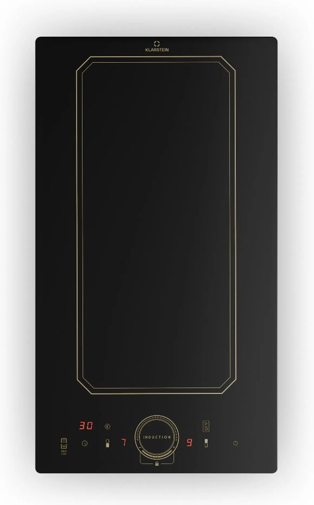 Klarstein Victoria Domino, vstavaná indukčná varná doska, 3500 W, Flexzone, časovač