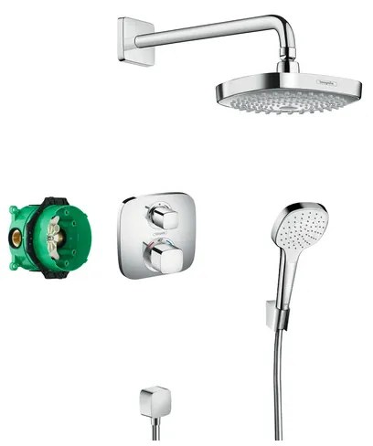 Sprchový set podomietkový HANSGROHE CROMA SELECT E chróm 27294000