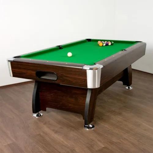 GamesPlanet® 1314 Biliardový stôl pool biliard s vybavením, 7 ft