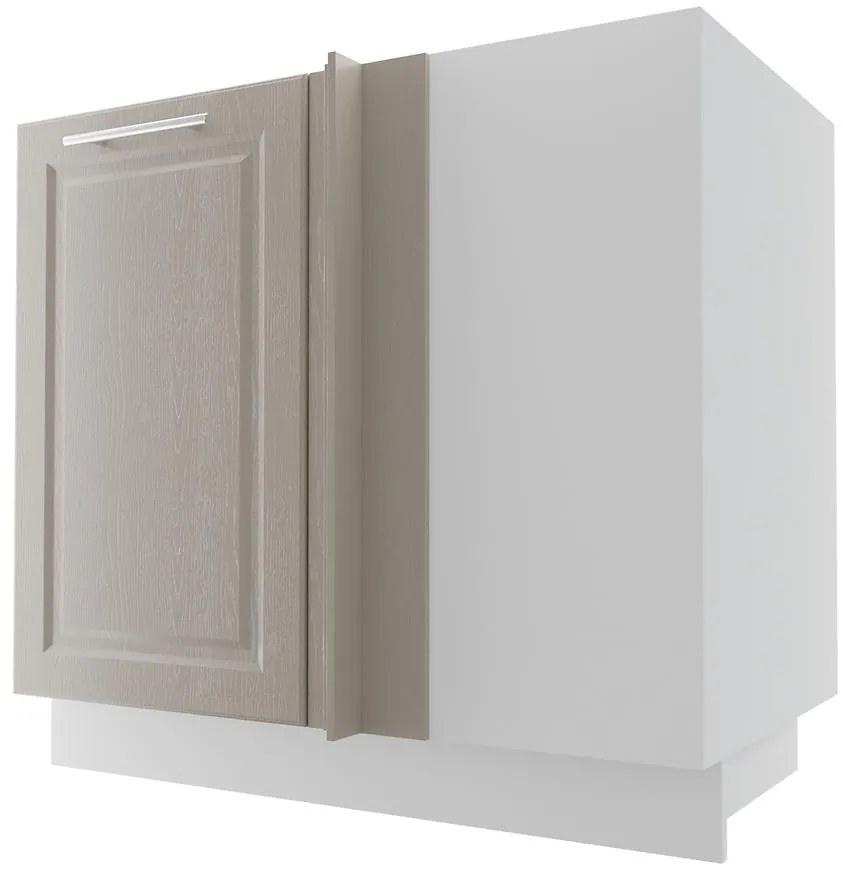 Kuchynská skrinka Emporium d13u grey stone/kor.biela