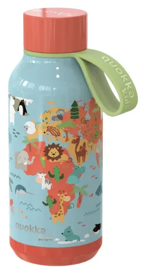Nerezová termofľaša Solid Kids s pútkom Map of Life 330 ml