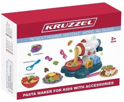 Kruzzel 22562 Stroj na vytlačování modelíny sada