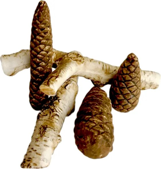 Dekoračné polienka MIX IV (Dekorácia do biokrbu)