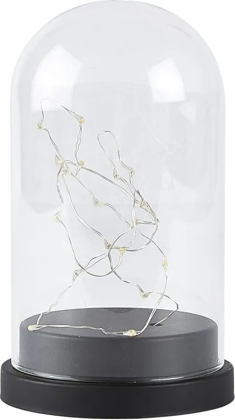 Svietnik s LED svetielkami Villa Collection Frozen, výška 18 cm