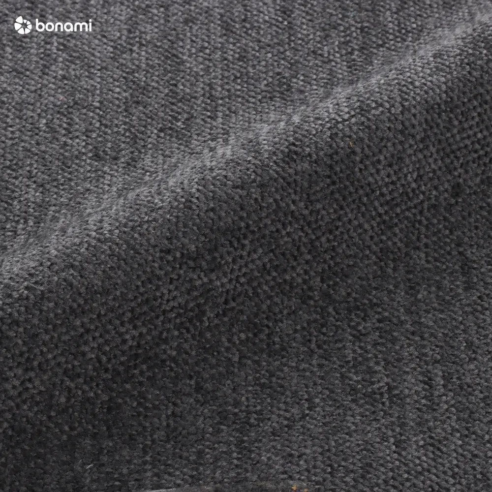 Tmavosivá rozkladacia rohová pohovka Miuform Scandic Lagom L, pravý roh