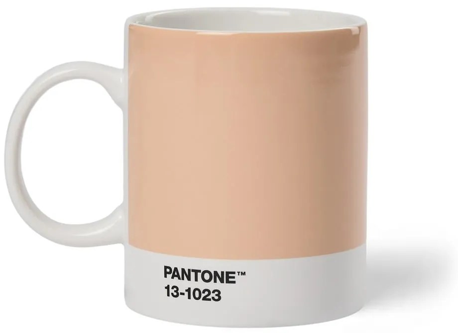 Oranžový keramický hrnček 375 ml Peach Fuzz 13-1023 – Pantone