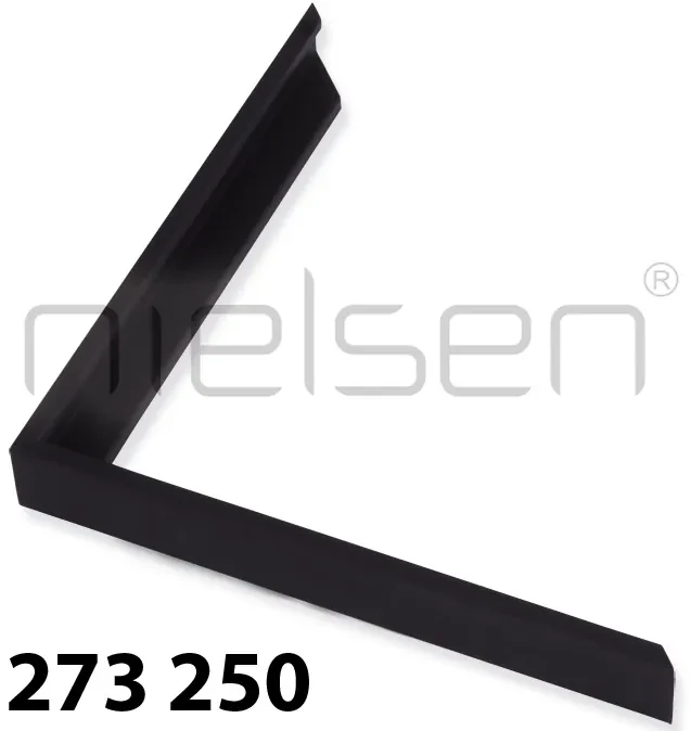 DANTIK rám na obraz 40x50 | ALU Černá matná (Plexi Čiré)