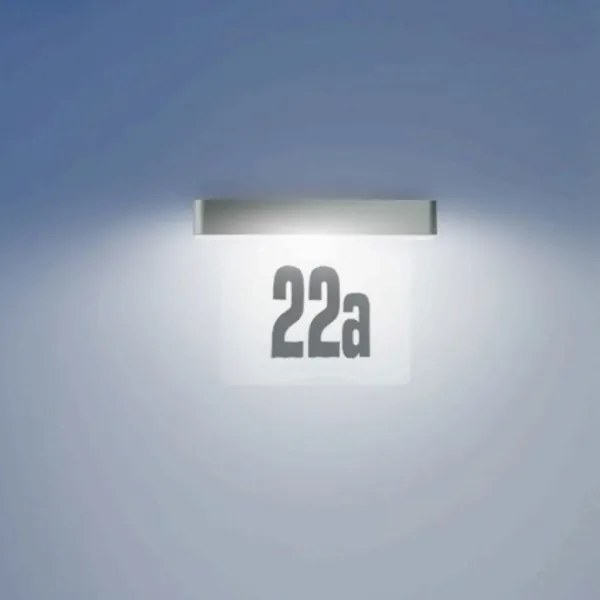 Steinel 065935 - LED solárne domové číslo LED/0,07W 2000 mAh IP44 antracit