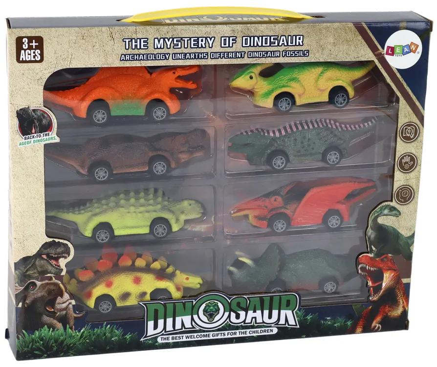 Lean Toys Autíčko v tvare Dinosaura