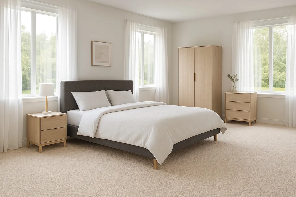 AKCIA: 90x200 cm Metrážny koberec Bali 069, šíře, biela, filc, detská izba