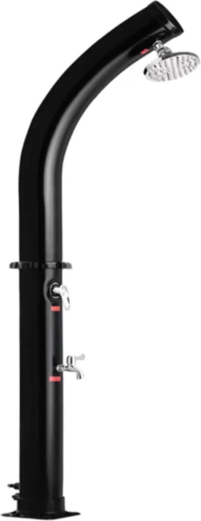 Solárna sprcha BOW, 20l, čierna Monzana