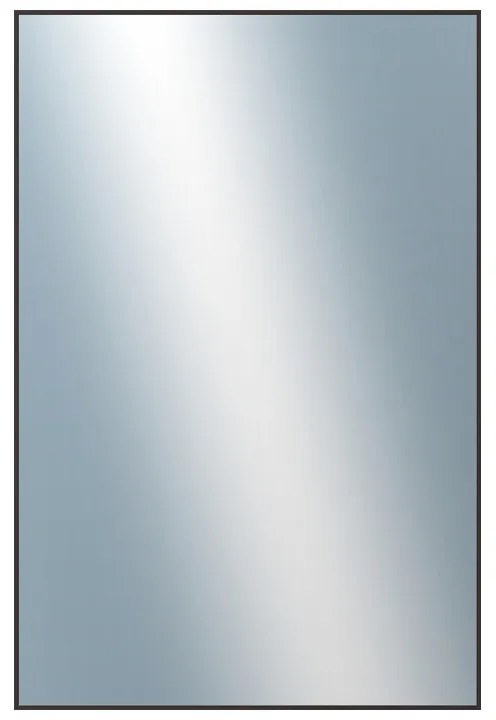 DANTIK - Zrkadlo v rámu, rozmer s rámom 80x160 cm z lišty Hliník hnedá (7001022)