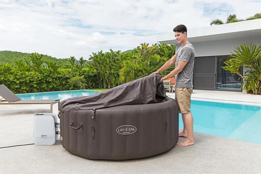 Lay-Z-Spa Dominica SMART HydroJet Jacuzzi BESTWAY 6001S