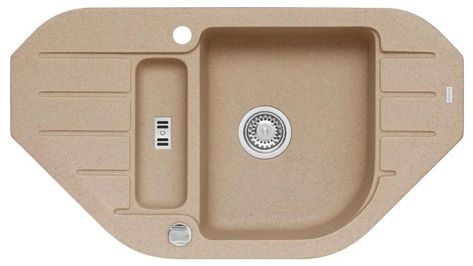 ALVEUS 1090939 - Kuchynský drez NIAGARA 90x50 cm granit/béžová