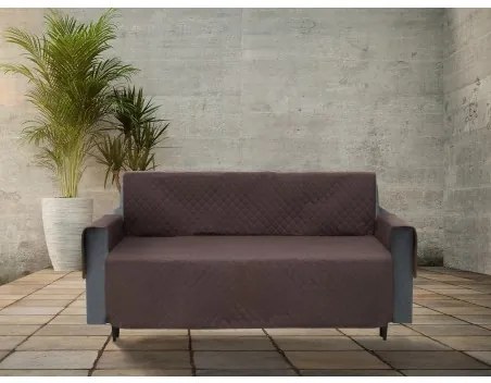 Poťah na sedačku PARIS hnedý, 150 cm
