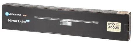 Aigostar - LED Kúpeľňové osvetlenie zrkadla LED/12W/230V 4000K 60cm IP44 hliník