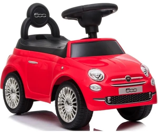 Odrážadlo Fiat 500 2xAA červená