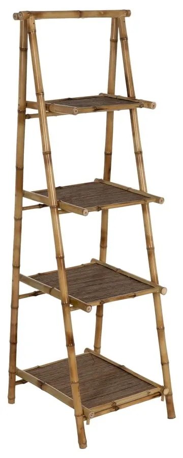 Bambusový regál v prírodnej farbe 48x152x50 cm Manali – Ixia