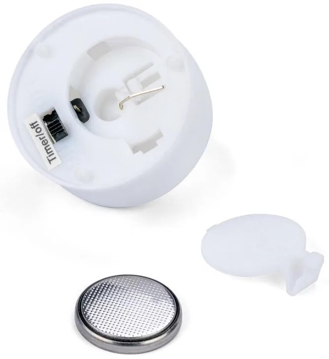 Nexos 68021 Dekoratívna LED sada 12 čajových sviečok, teplá biela