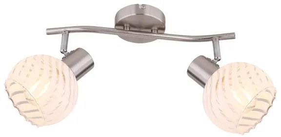 Globo 54025-2 - Bodové svietidlo WILLY 2xE27/40W/230V