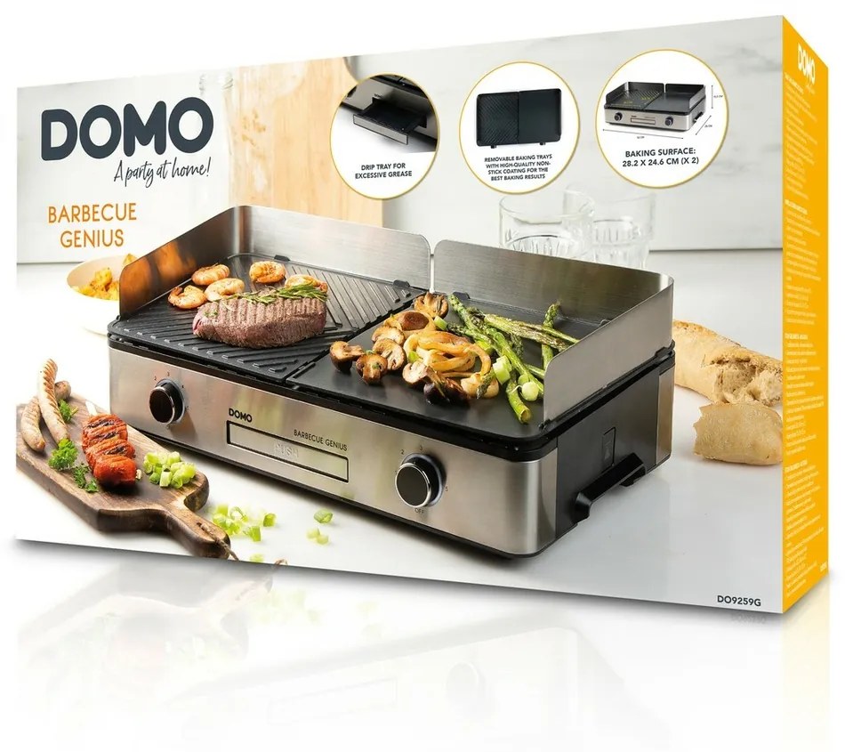 DOMO DO9259G elektrický stolný gril