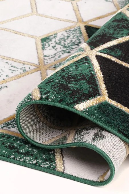 Koberec Diamond K4432Y GREEN / GREEN