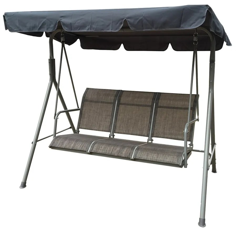 InternetovaZahrada - PORTO hojdačka - šedá