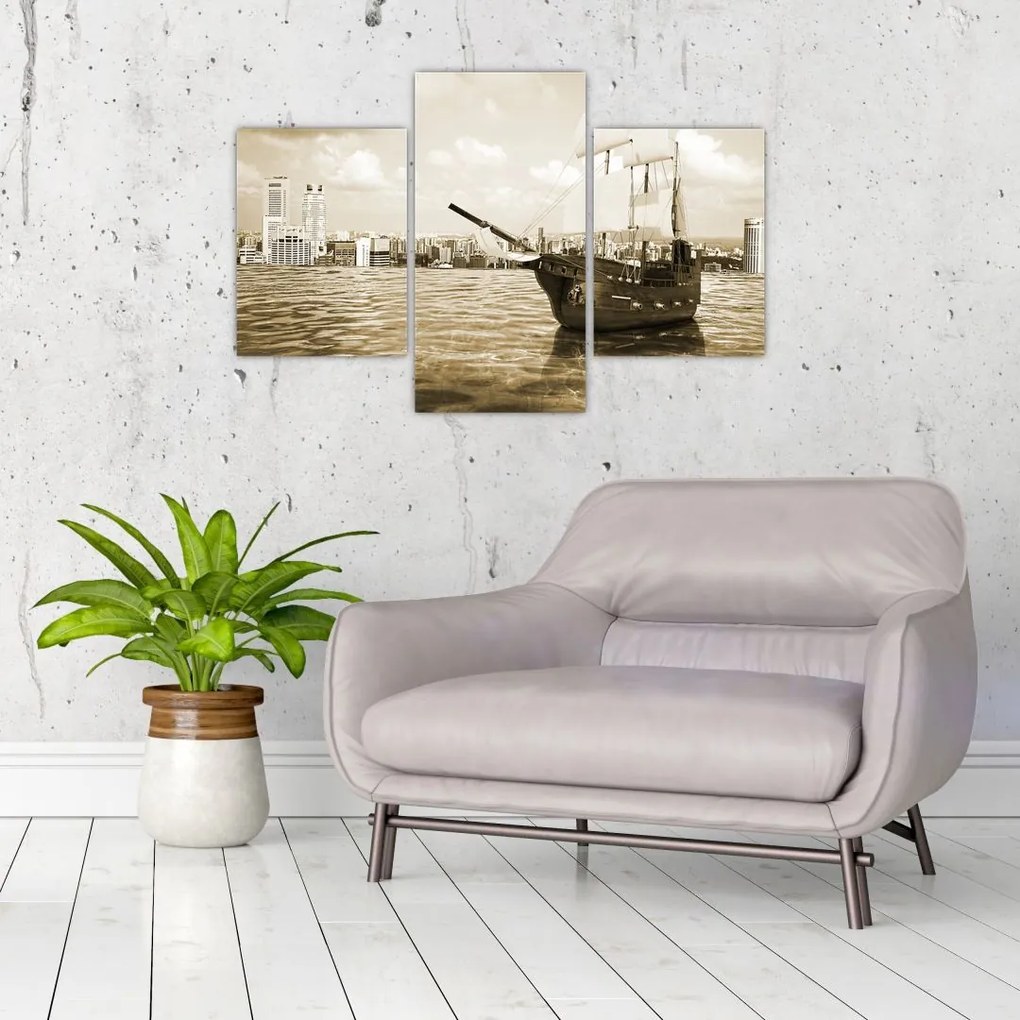 Obraz plachetnica na mori