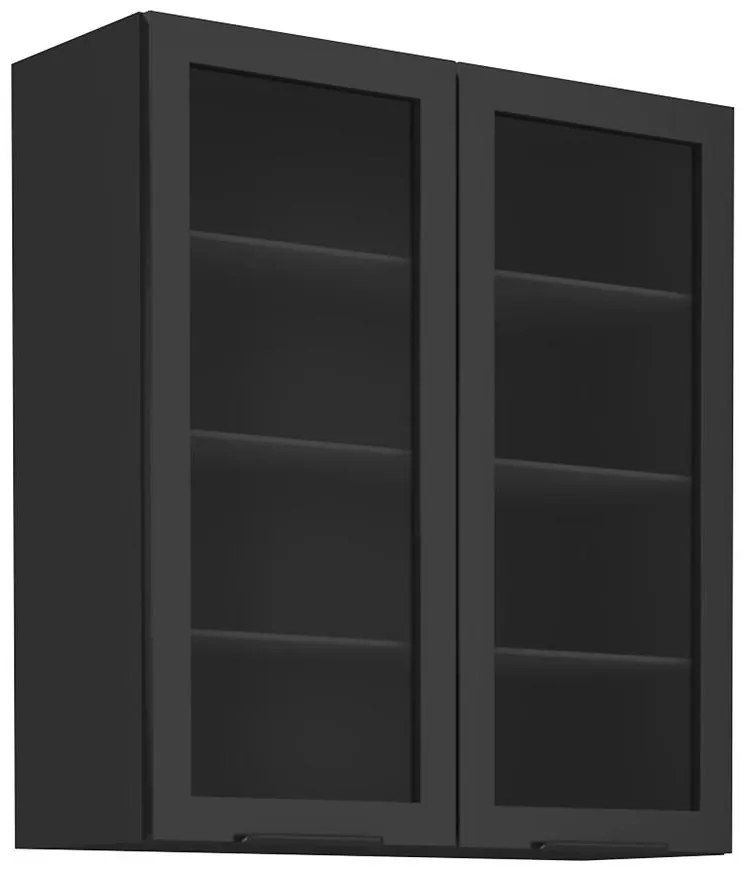 Kuchynská skrinka Monza orech okapi 80gs-90 2f