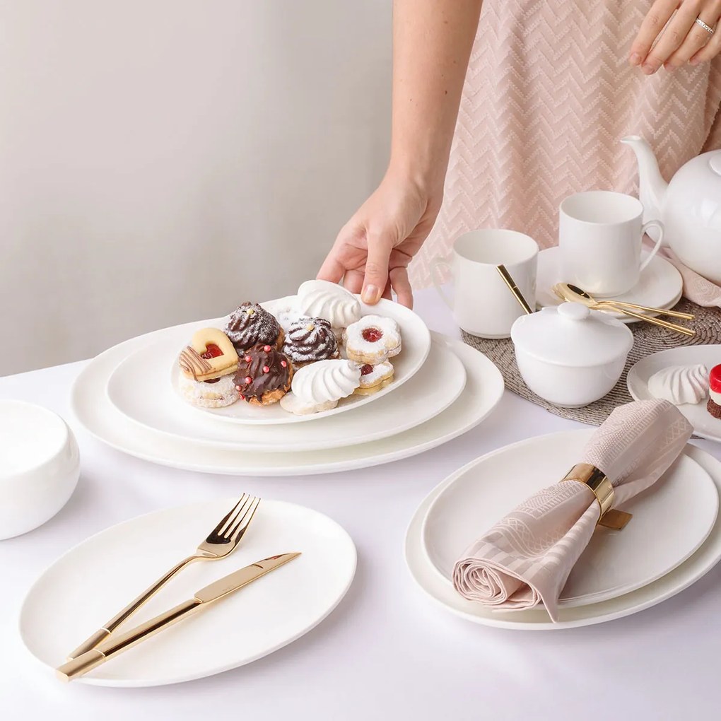 Set servírovacích tanierov 26 ks – Premium Platinum Line - 490109