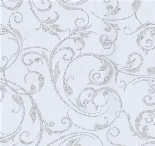 Vliesové tapety, ornament sivý, Graziosa 4211910, P+S International, rozmer 0,53 m x 10,05 m