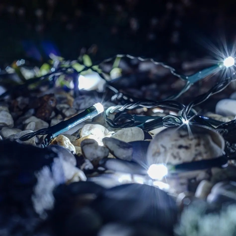 DECOLED LED světelný řetěz Hobby Line, 4 m, ledově bílá, 32 diod