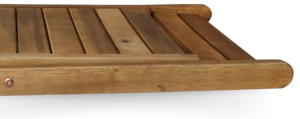Záhradná zostava Paloma, 2 miesta, hnedá