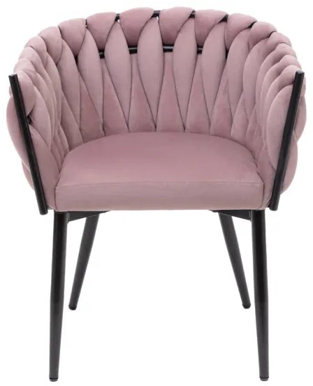 Jedálenská stolička PRINSSI ružová 836904