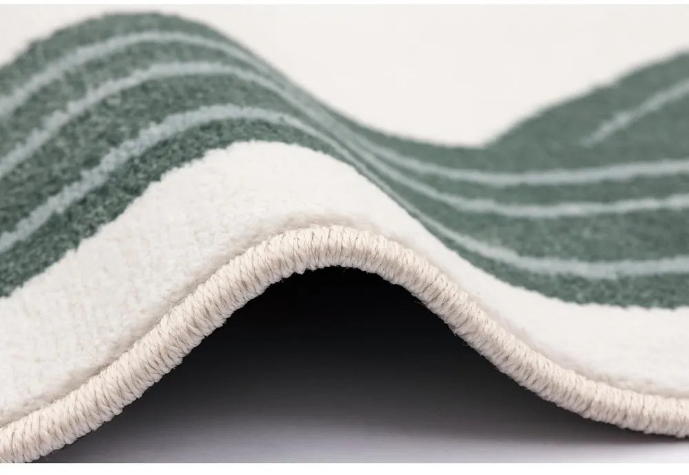Zelený/slonovinový detský koberec 80x150 cm Cacto Malachite – FD